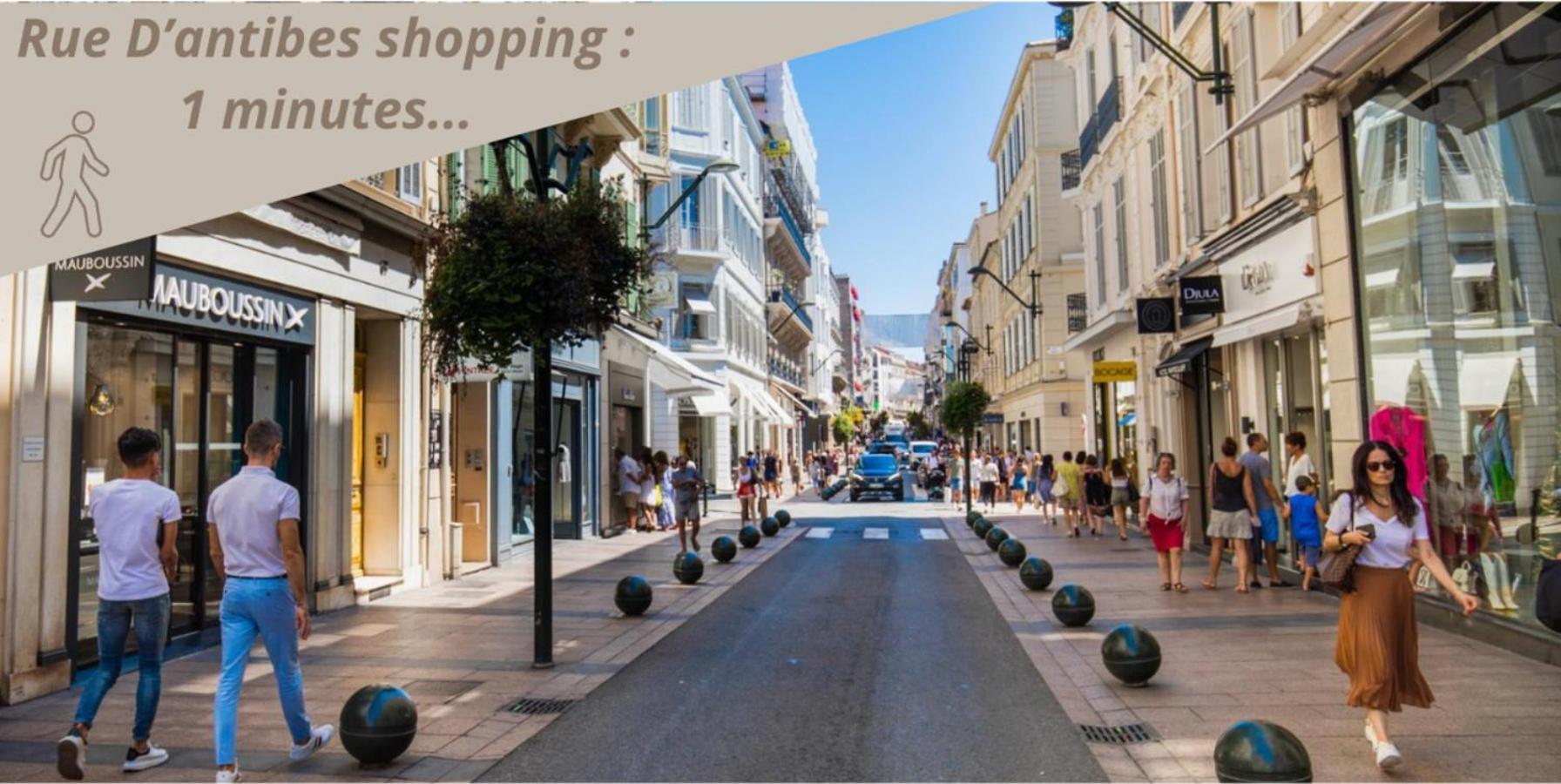 F3 Notre-Dame , Hypercentre A 2 Minute Du Palais Des Congres Apartment Cannes Exterior foto